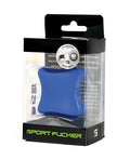 Sport fucker ergo balls 40mm blue liquid silicone ball in black and clear packaging for ergonomic use