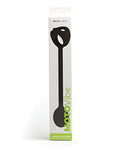 Sport fucker motovibe buzz lock black adult toy with sleek elongated handle and rounded base for hands-free stimulation