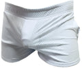 White mesh athletic shorts sports mesh short with snug form-fitting design ideal for active wear