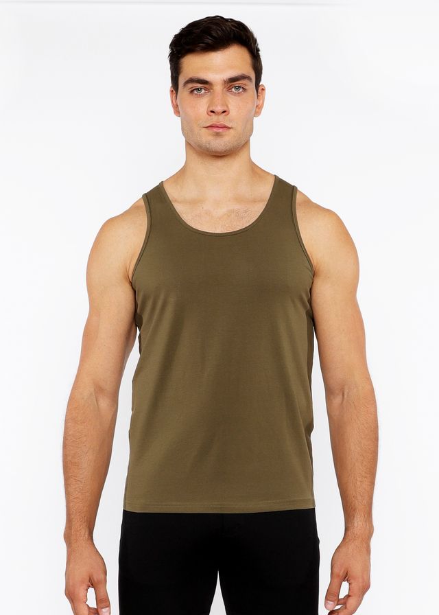 CAMISETA DE TIRANTES DE JERSEY ELÁSTICA CON CORTE LÁSER CIRCLE SPINE