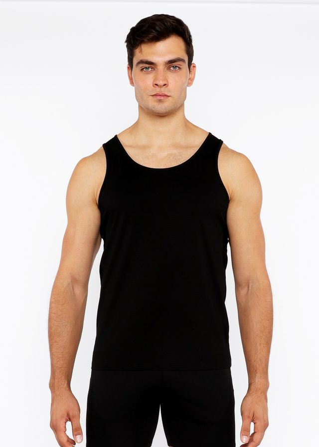 CAMISETA DE TIRANTES DE JERSEY ELÁSTICA CON CORTE LÁSER CIRCLE SPINE