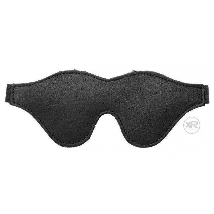 Strict Leather Black Fleece Lined Blindfold