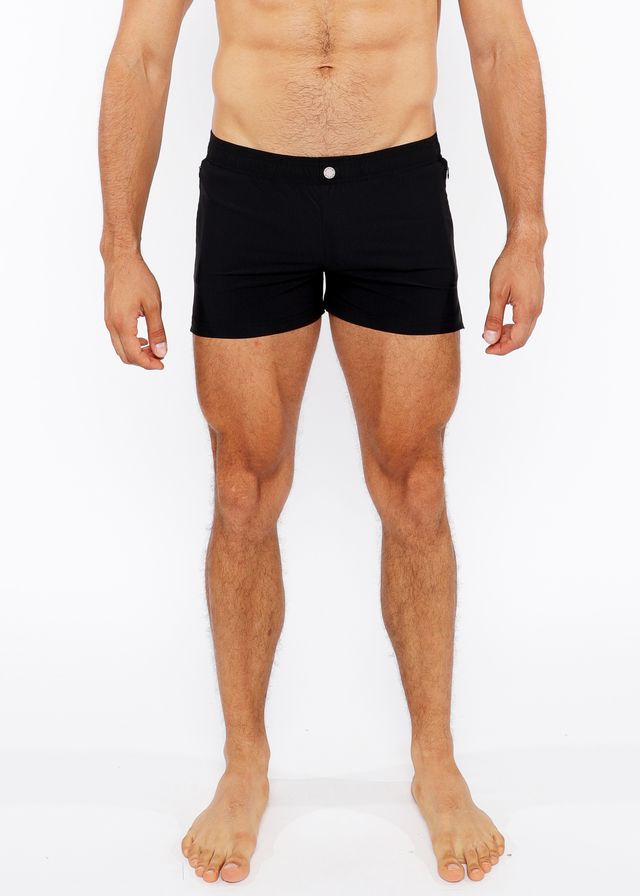 PINSTRIPE BADESHORT