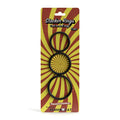 Stacker ring 3-piece set featuring black retro-style stacker rings in vintage-inspired packaging for stylish layering
