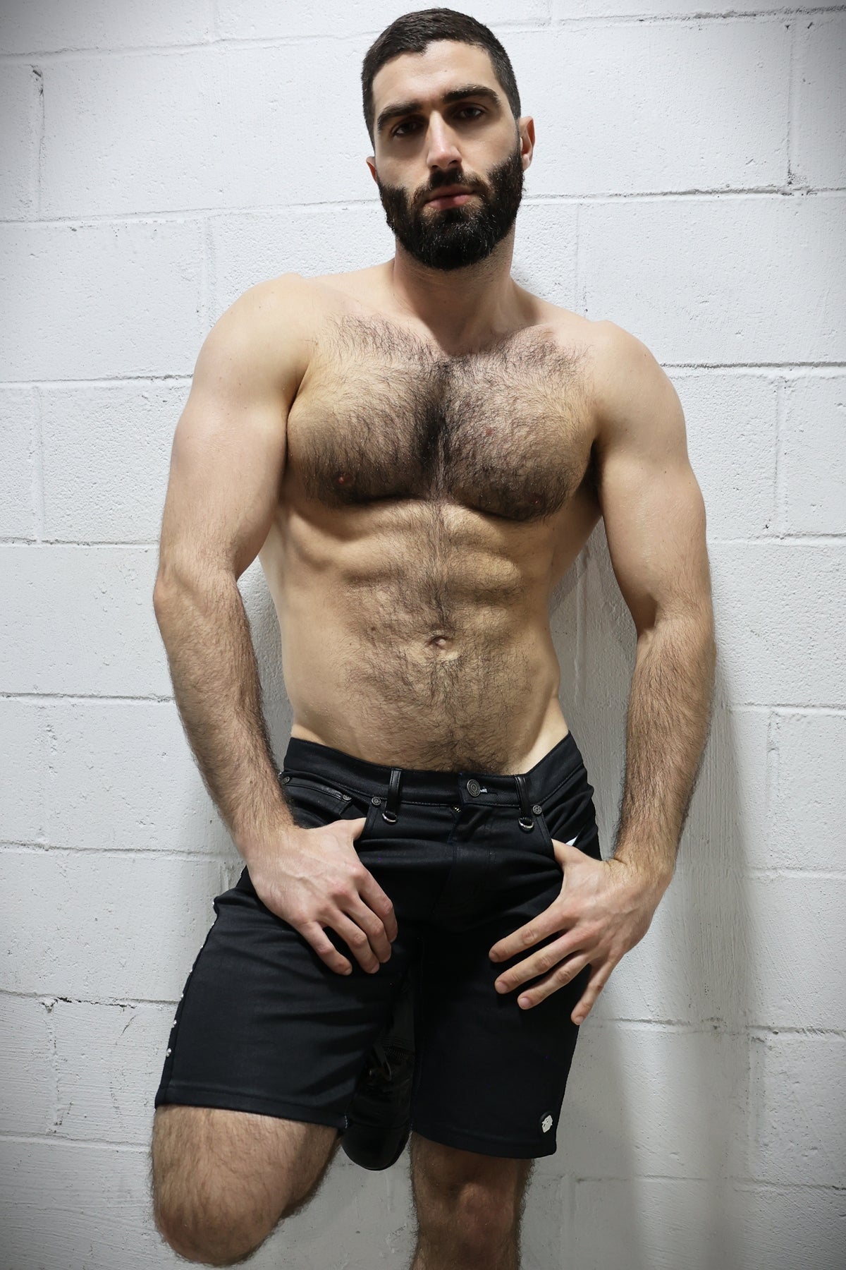 Breedwell Gay Men's Stud Shorts