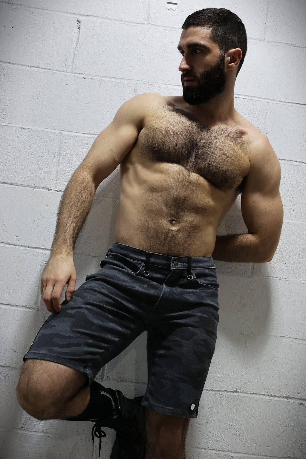 Breedwell Gay Men's Stud Shorts