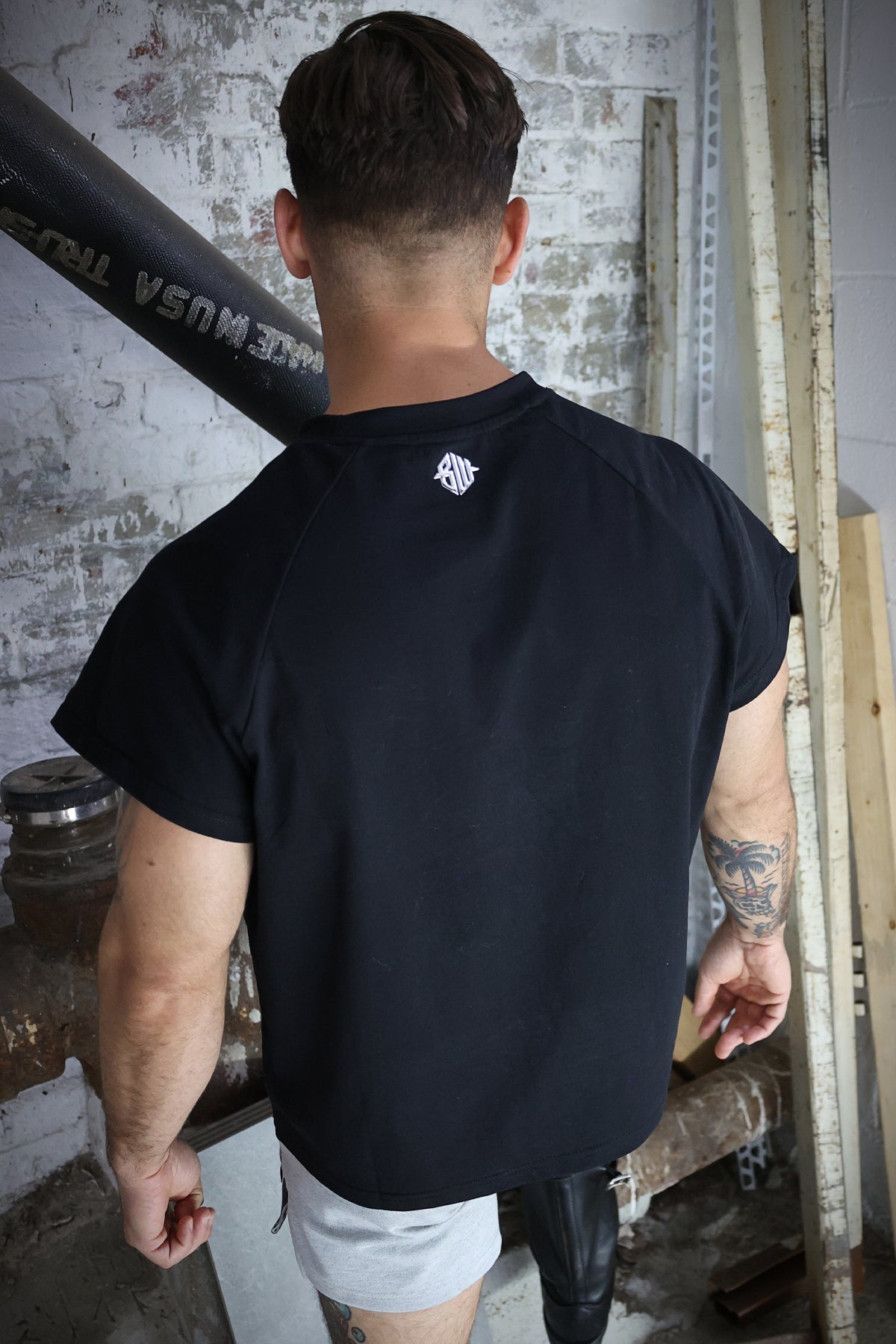 Breedwell Gay Men's Sweat & Sin Raglan Tee