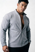 Jed North Full-Zip Trainingsjacke – Silber