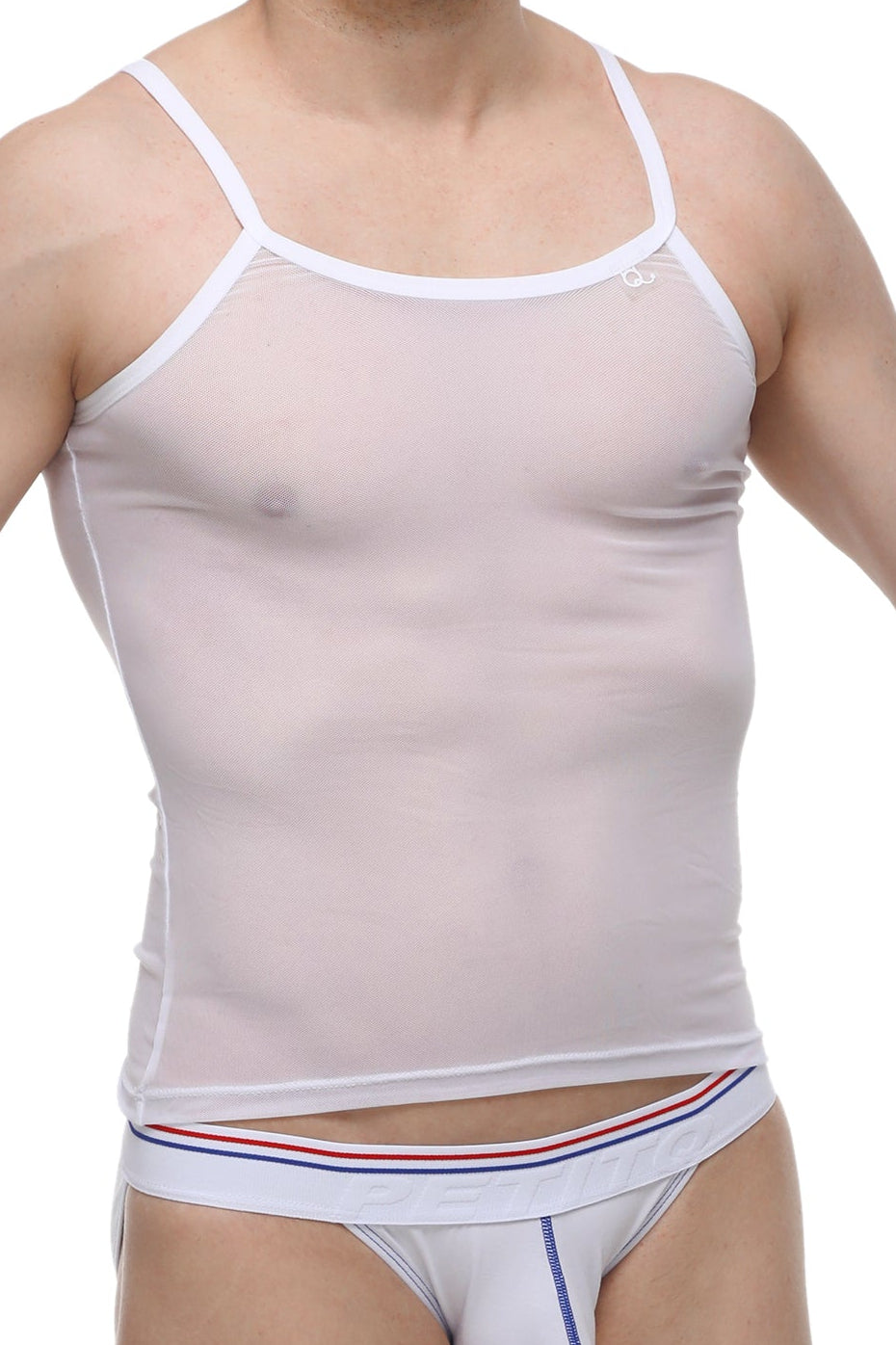 PetitQTank Net White