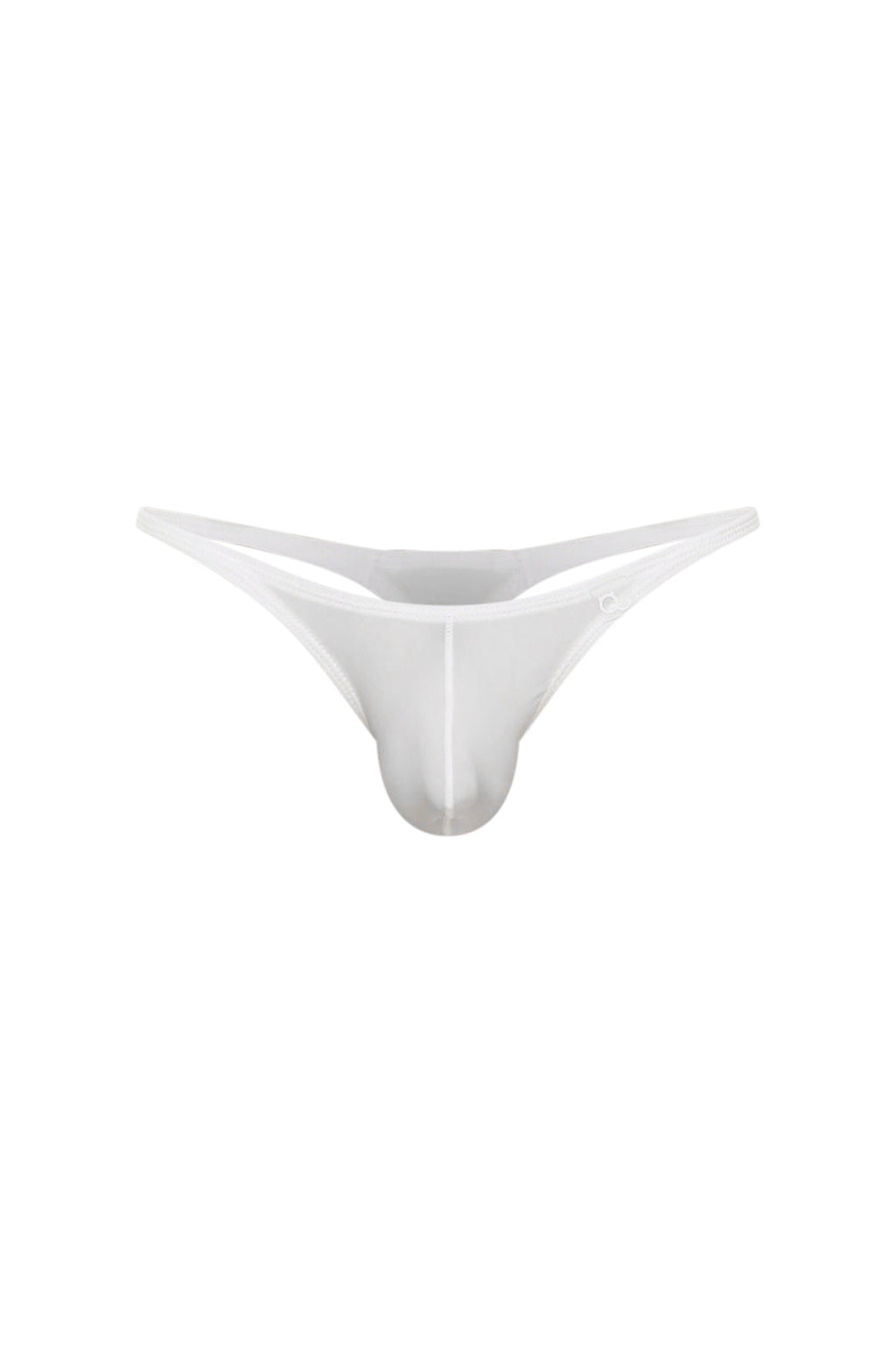 PetitQ Men's Thong Plellis Skine White