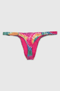 JJ Malibu Men's Cheeky Classic G-String Thong - Rainbow Tie Dye