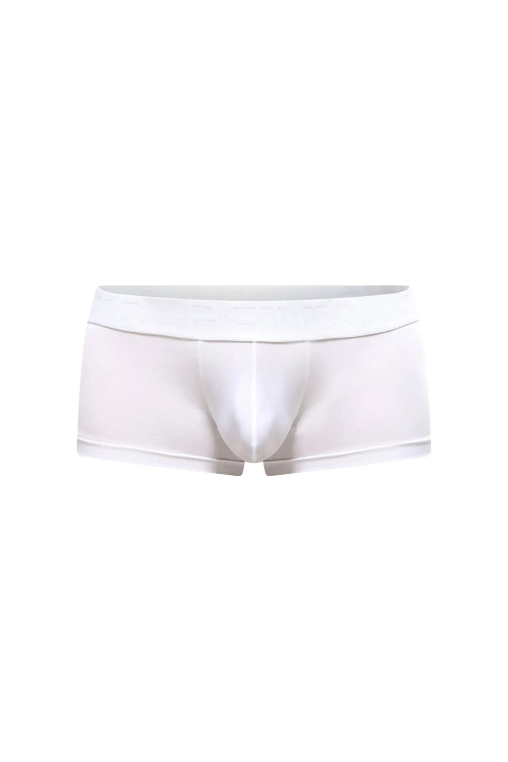 White men’s briefs trunk reotier plum white with smooth form-fitting design and elastic waistband for comfortable wear