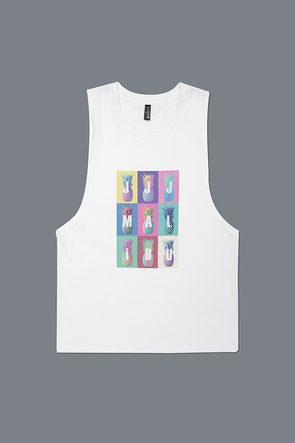 Bad Boy Tank Top - Pineapple Pop Art