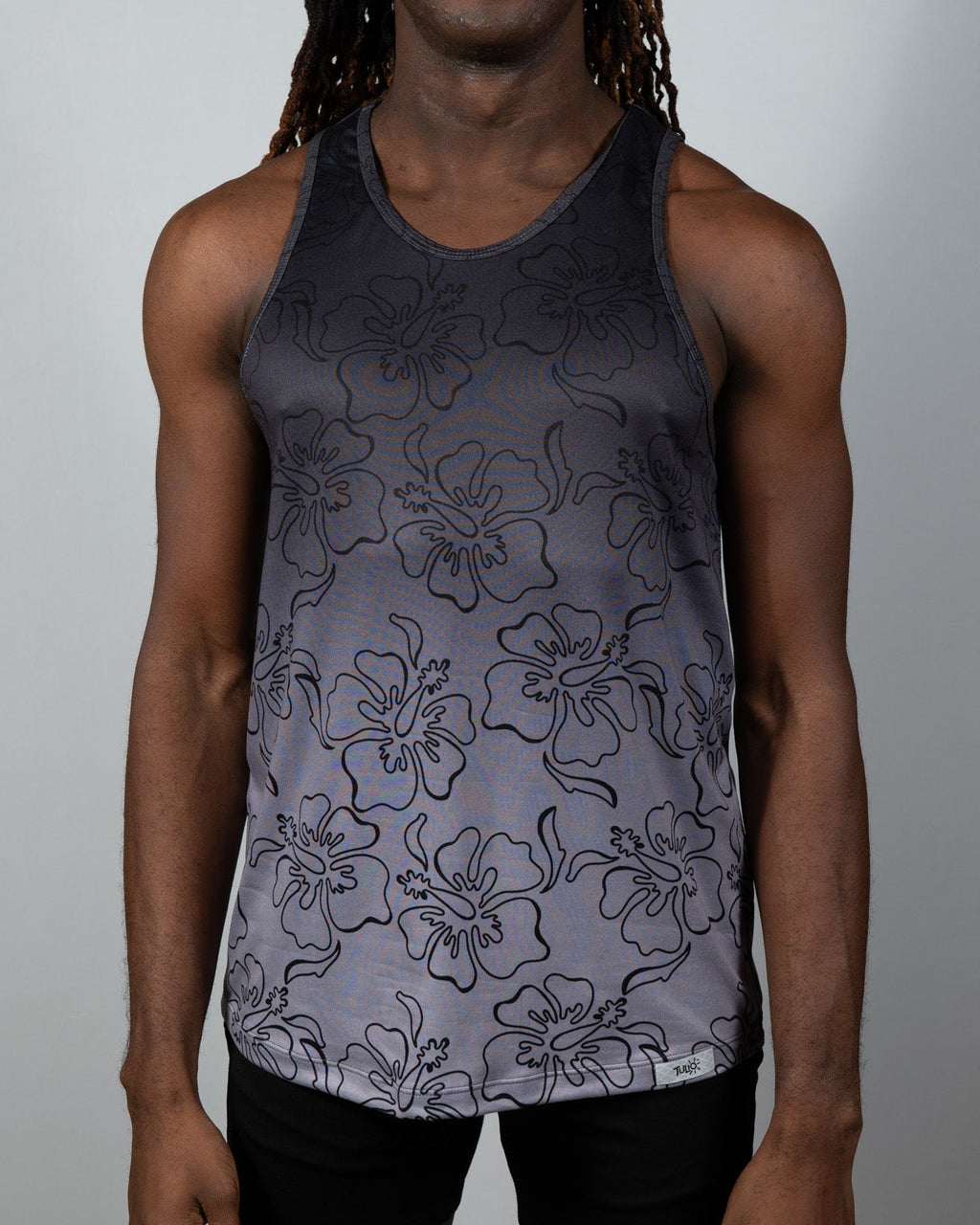 Hibiscus Ombre Print Tank