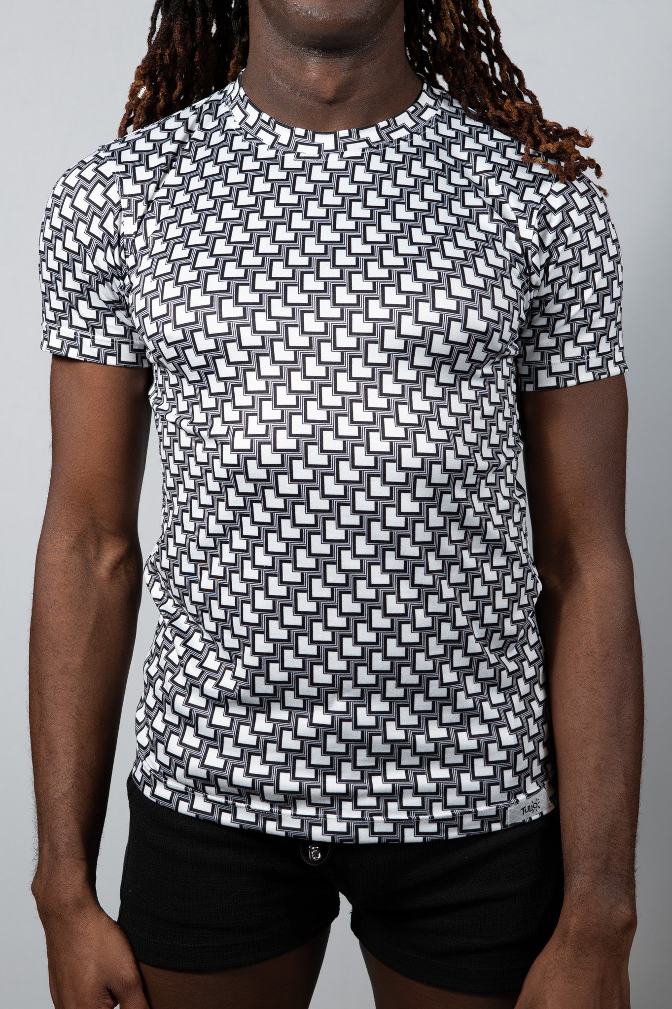 Tile Print Tee