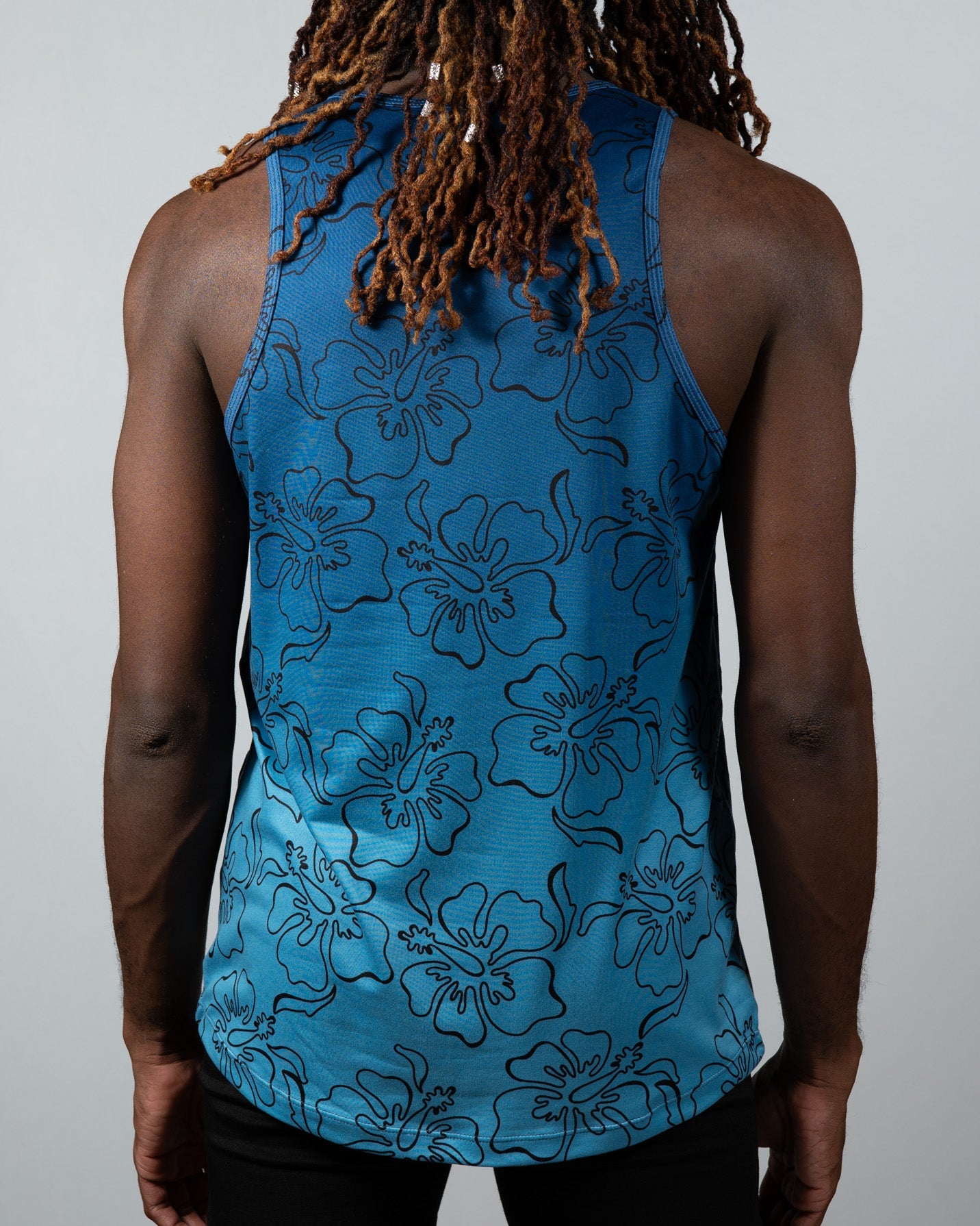 Hibiscus Ombre Print Tank