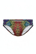 Tulio Swimwear Rainbow Maze Swim Brief