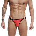 Red and black U-Station Calypso bikini thong with sleek form-fitting design for stylish swimwear looks