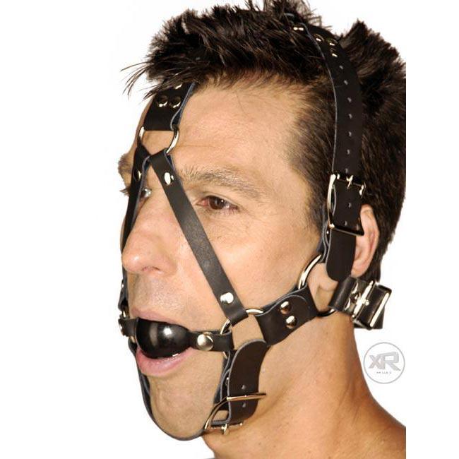 Strict Leather Ball Gag Harness