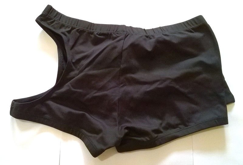 Vizeau Device Pocket Cut Out Square Cut Trunk Swimwear Black Size S