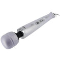 Wand Essentials 8-Speed Turbo Pearl massager in iridescent lavender with a chrome base and black corded handle.