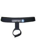 Black WildmanT ball lifter sport strap with waistband, central vertical support, and adjustable circular sling.