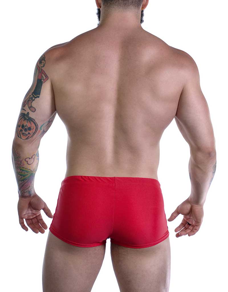 Traje de baño WildmanT Sportivo Square Cut Trunk rojo SPSQ talla L