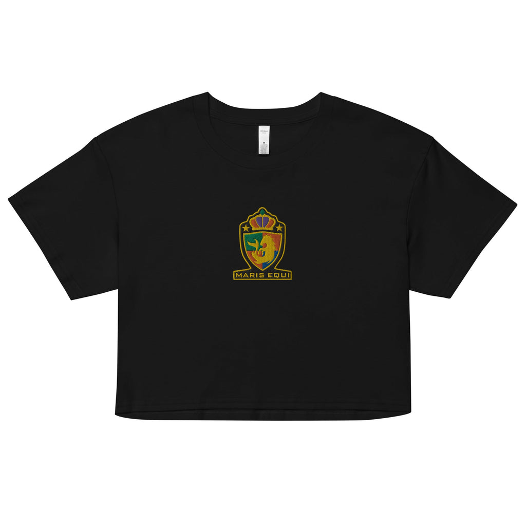 Maris Equi Maris Equi Black Men's Crop Top