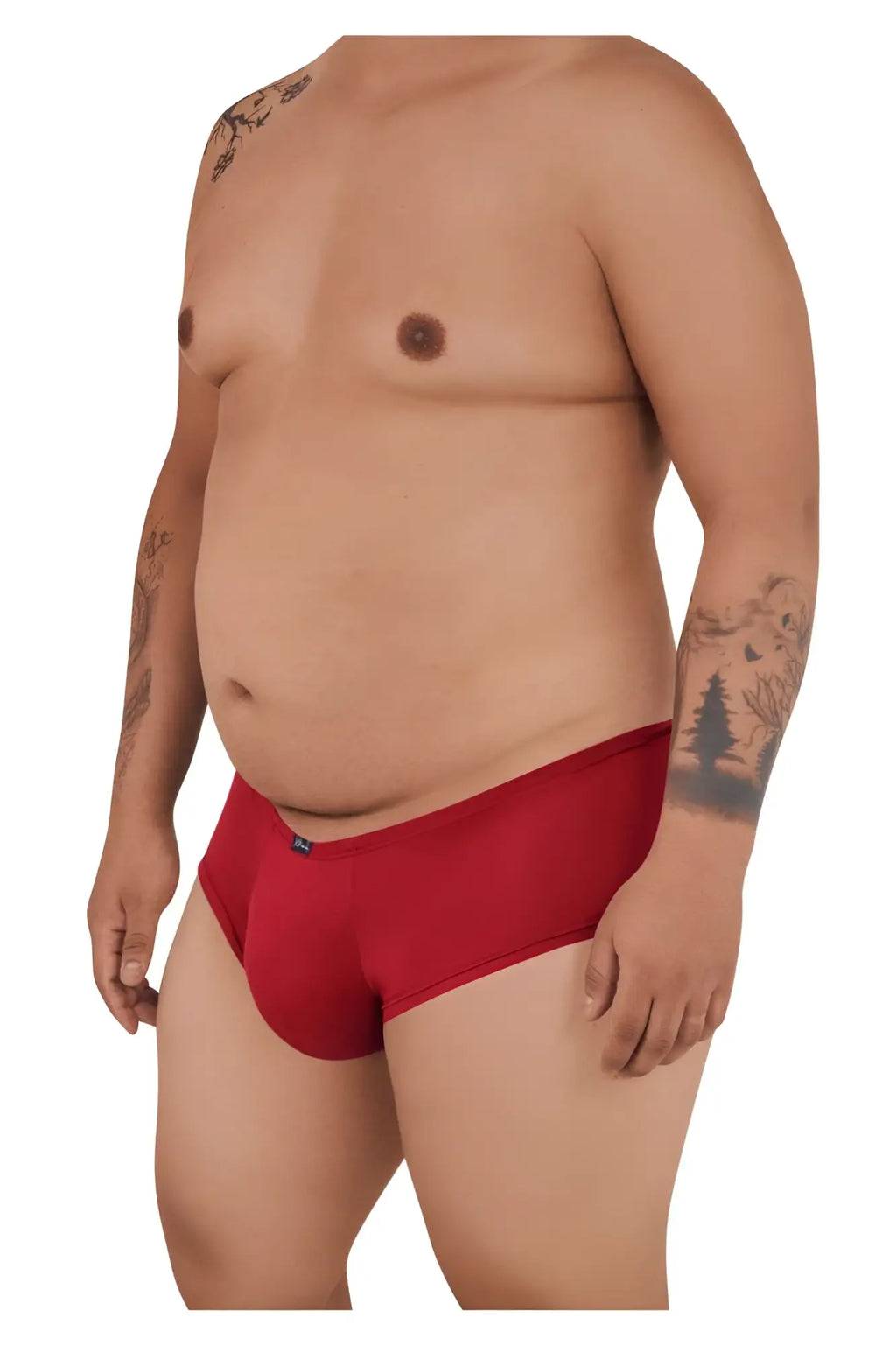 Xtremen 91103x microfiber red men’s briefs with snug fit and elastic waistband for comfortable daily wear