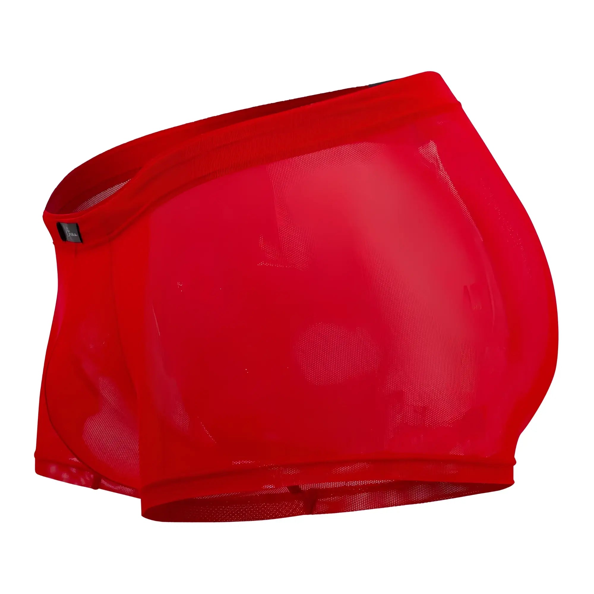 Red xtremen 91127 mesh trunks with snug form-fitting design made of breathable mesh fabric