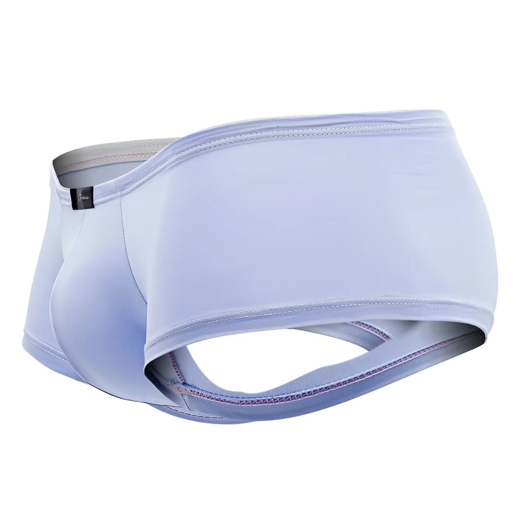 Light blue xtremen 91181 microfiber trunks with smooth form-fitting fabric and subtle stitching details