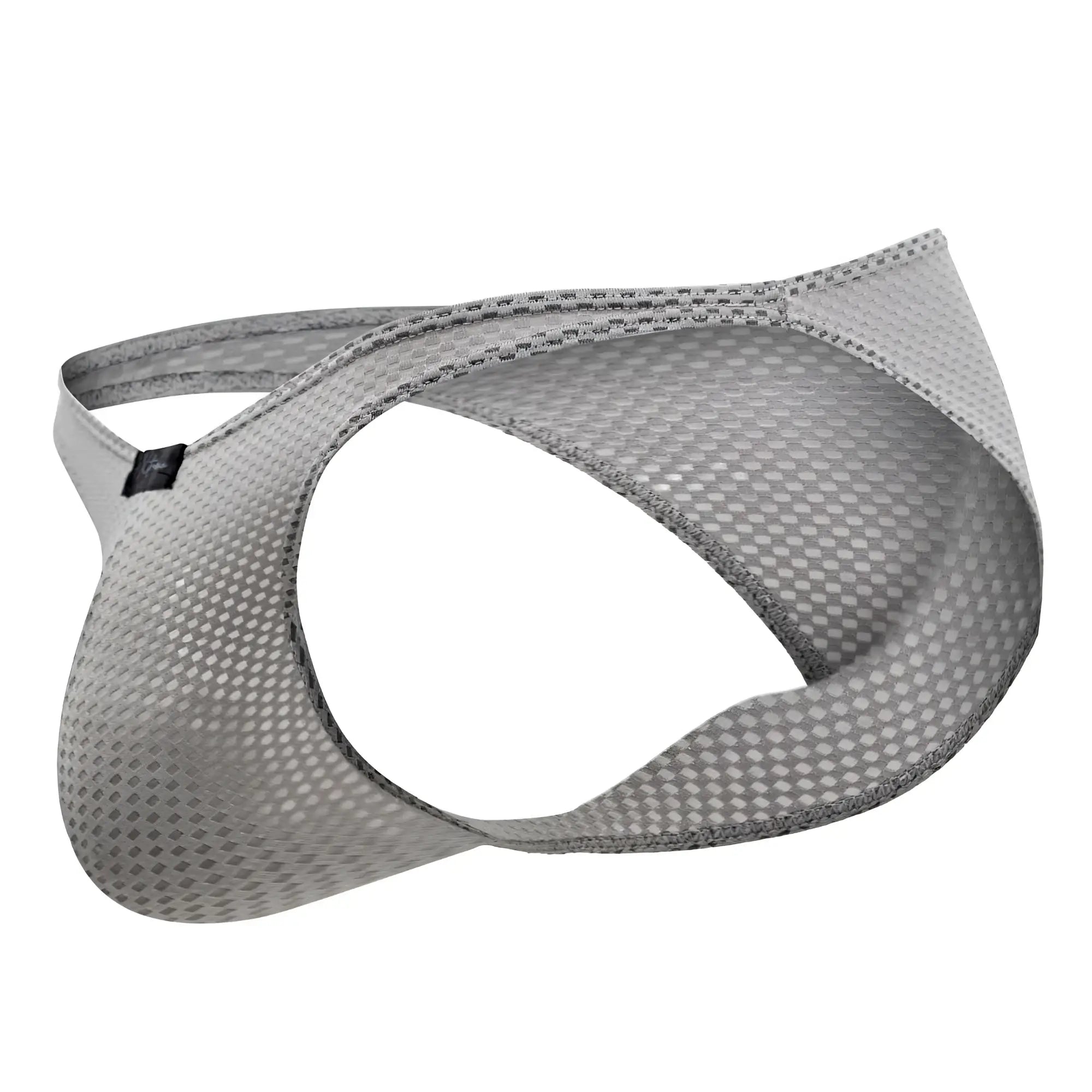 Xtremen 91186 mesh bikini gray men’s briefs with gray mesh fabric sleek form-fitting design and reinforced stitching