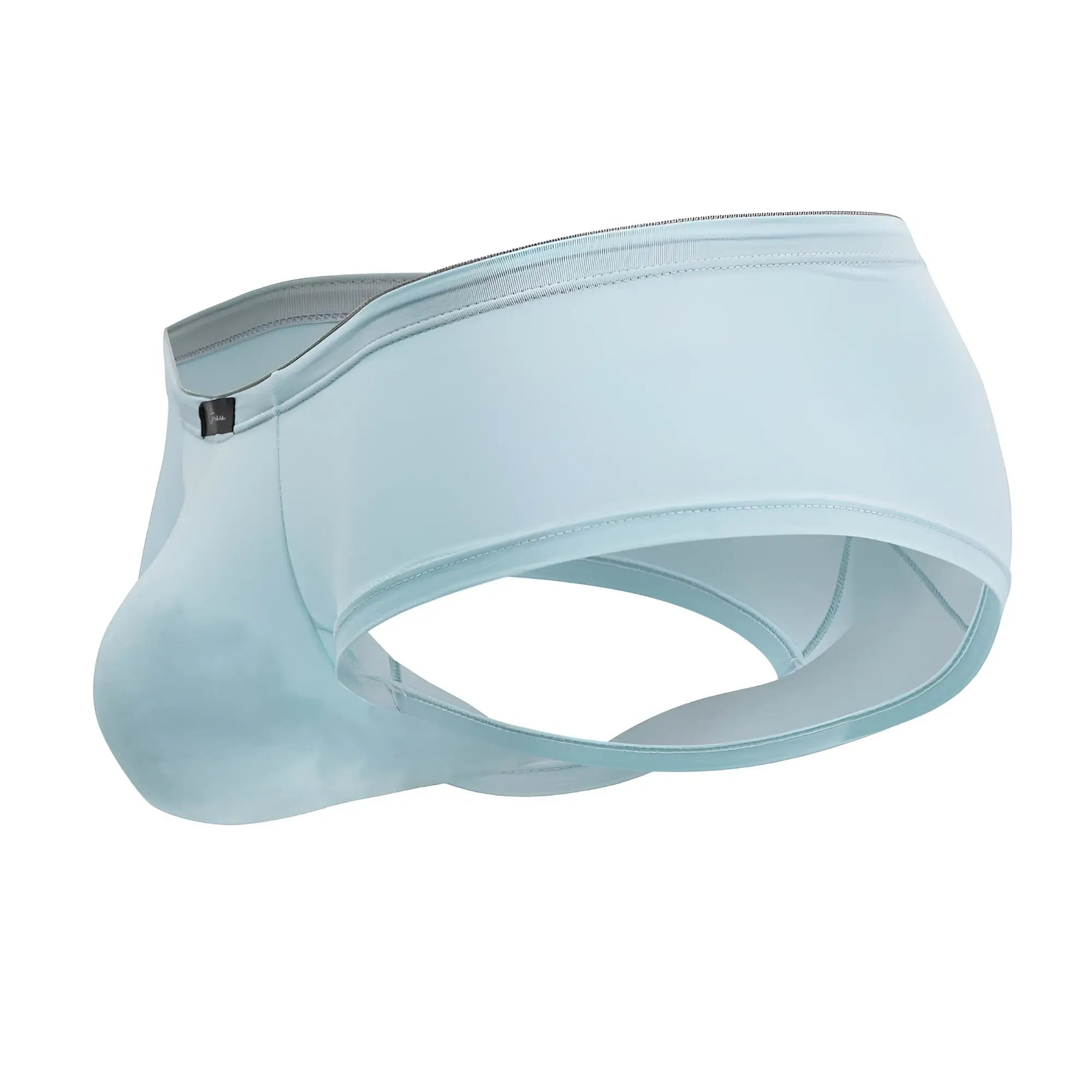 Light blue Xtremen 91219 microfiber trunks with smooth fabric and contoured design for comfortable fit