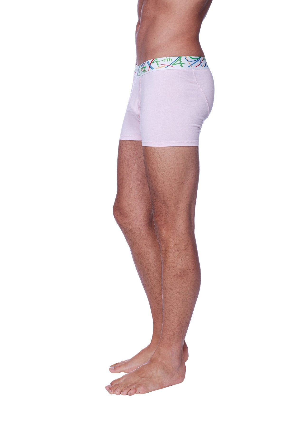 Zen Boxer Brief (Solid Pink)