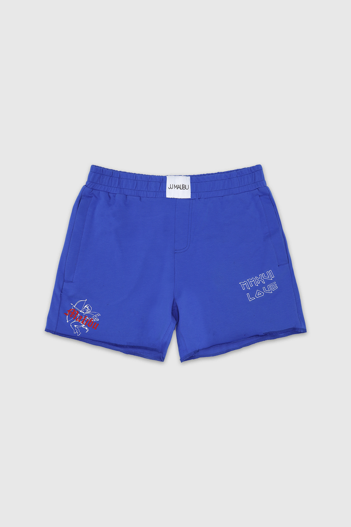 Call You Tonight Short Shorts w/ Elastic Waistband - Blue - DealByEthan.gay