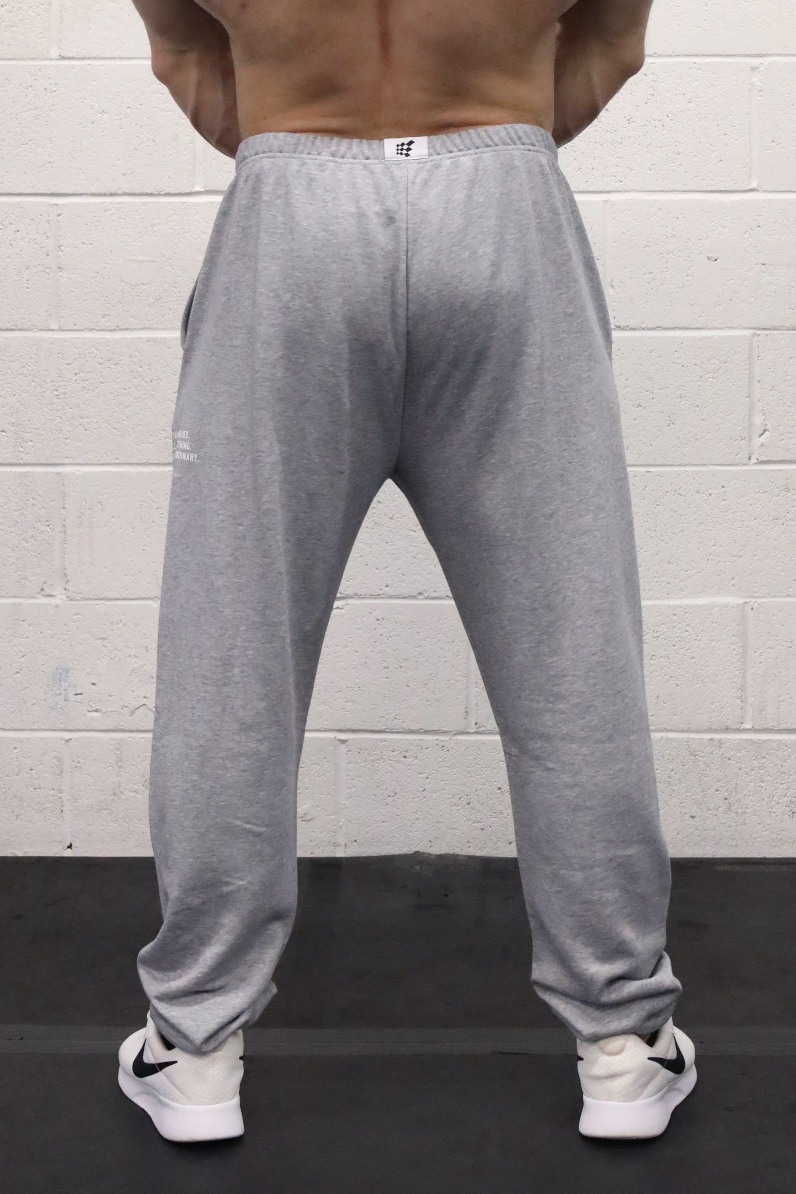 All Or Nothing French Terry Joggers - Light Gray