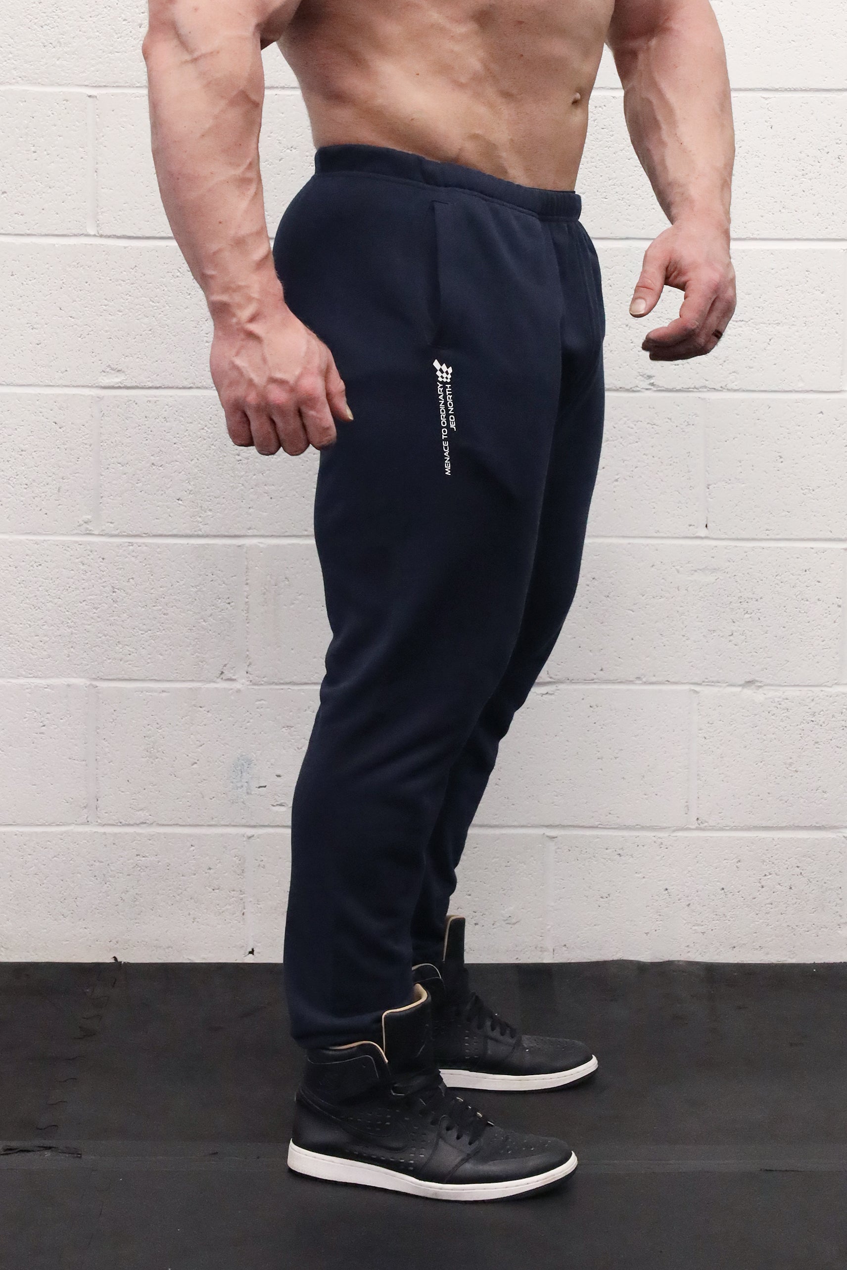 All Or Nothing French Terry Joggers - Navy