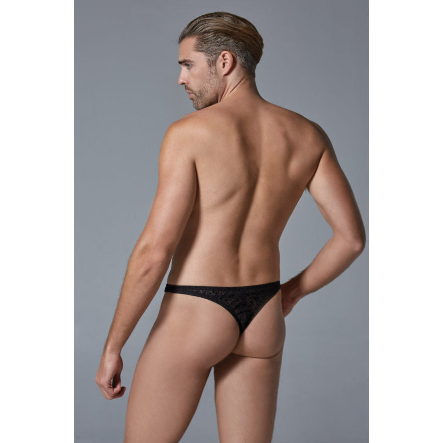 Luca Leopard Men's Thong - DealByEthan.gay