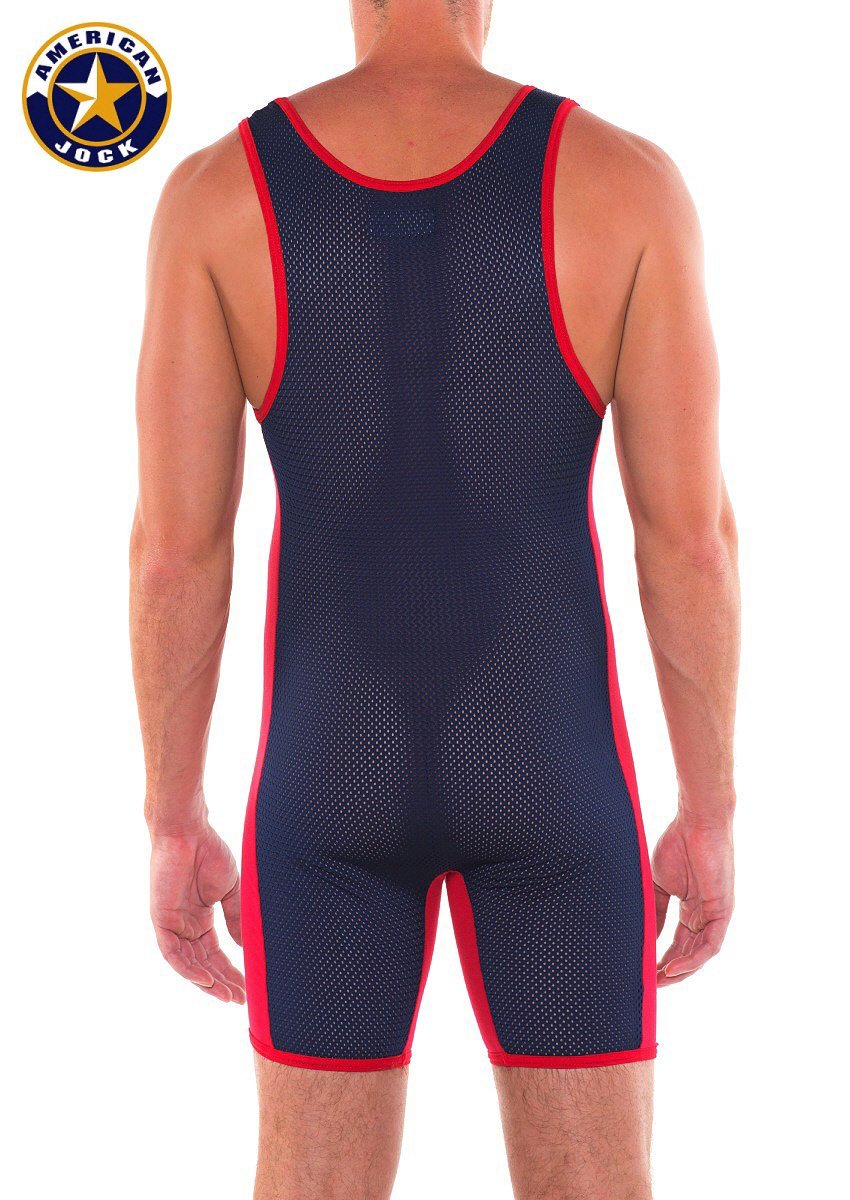 A J Action Mesh Singlet - DealByEthan.gay