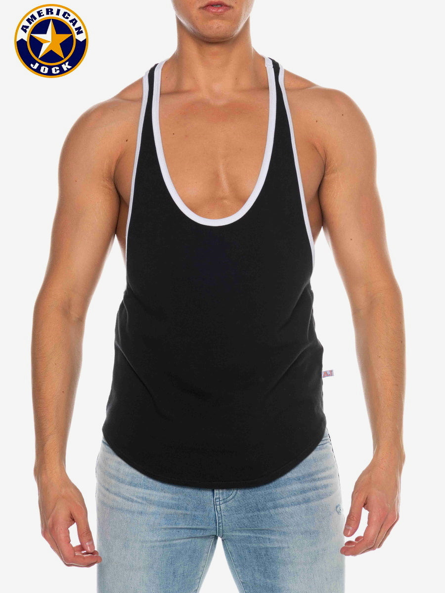 A J Basics Bodybuilder Tank - DealByEthan.gay