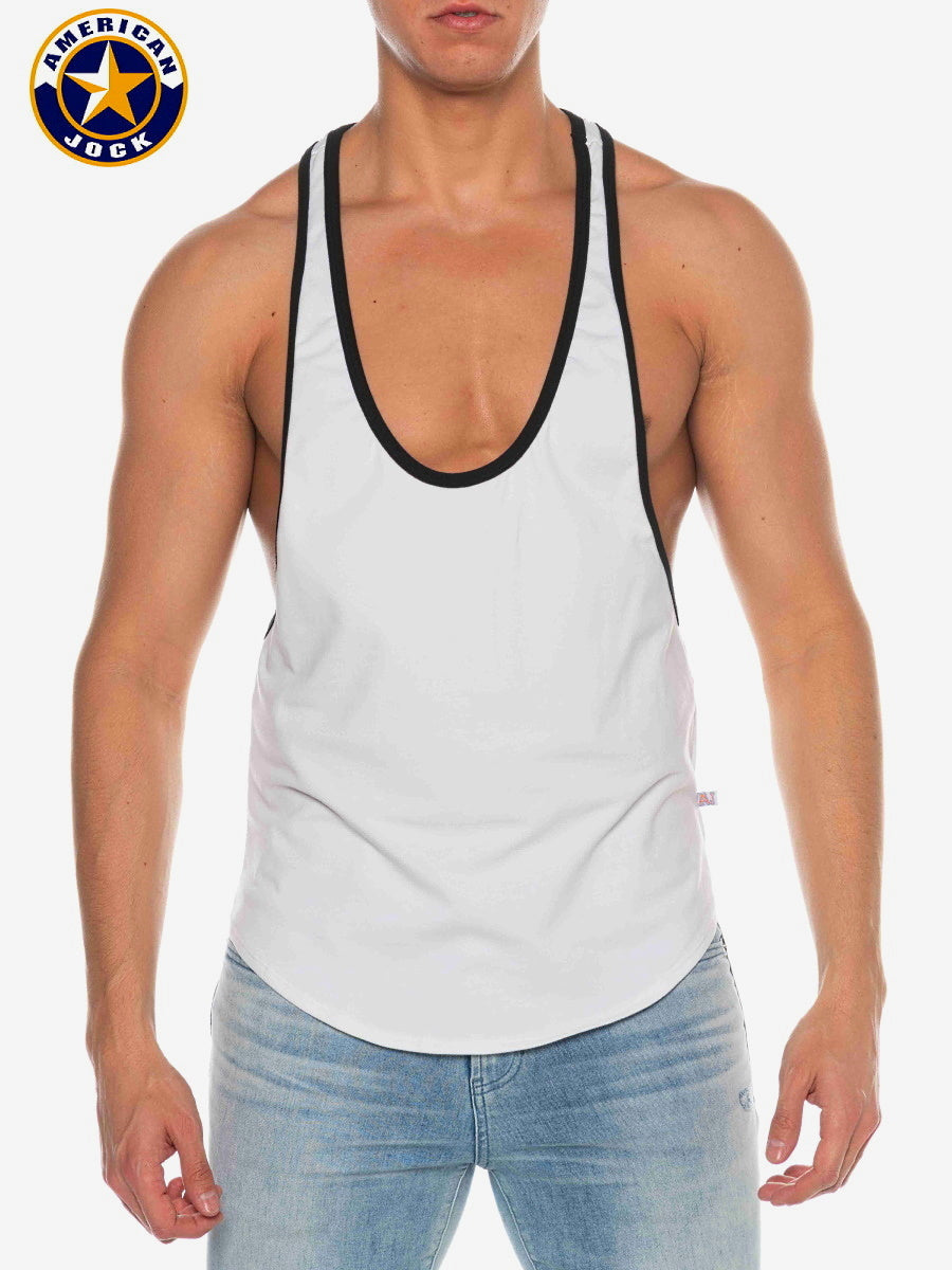 A J Basics Bodybuilder Tank - DealByEthan.gay