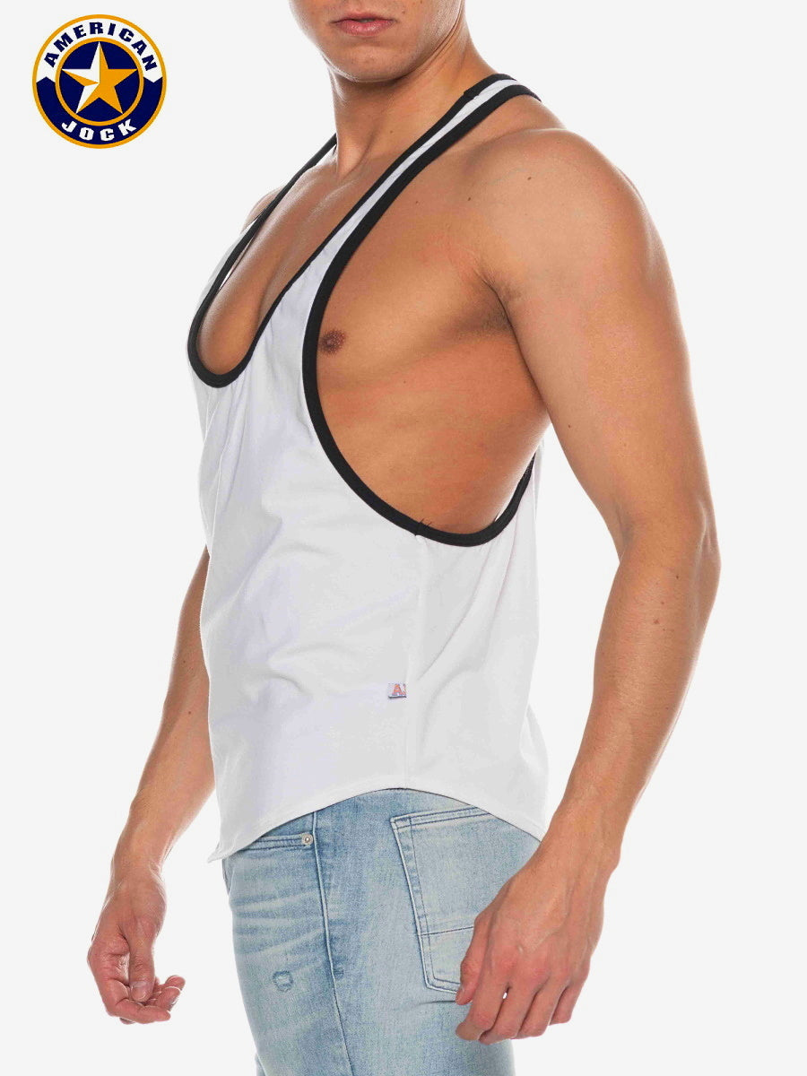 A J Basics Bodybuilder Tank - DealByEthan.gay