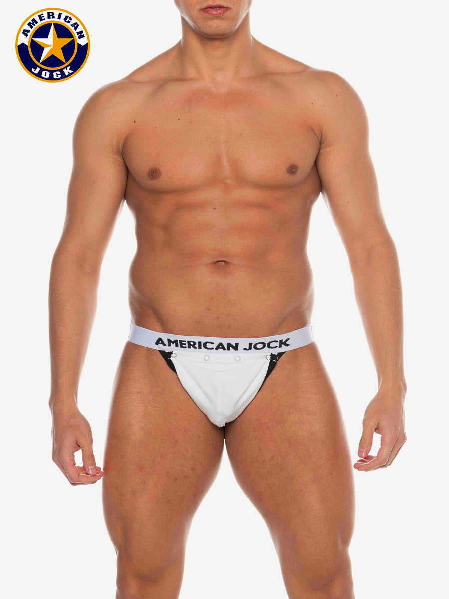 A J Basics Jockstrap w/Removable Code Piece - DealByEthan.gay