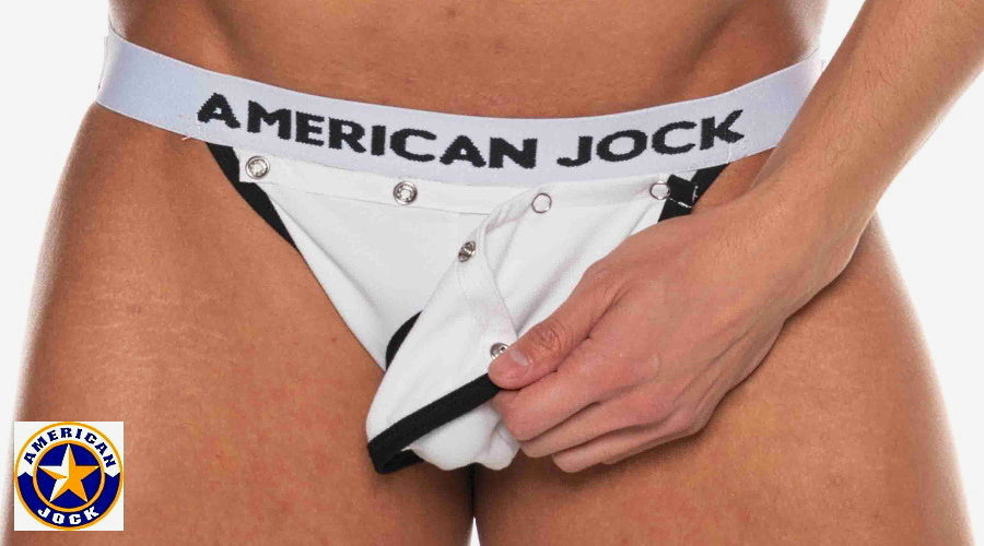 A J Basics Jockstrap w/Removable Code Piece - DealByEthan.gay