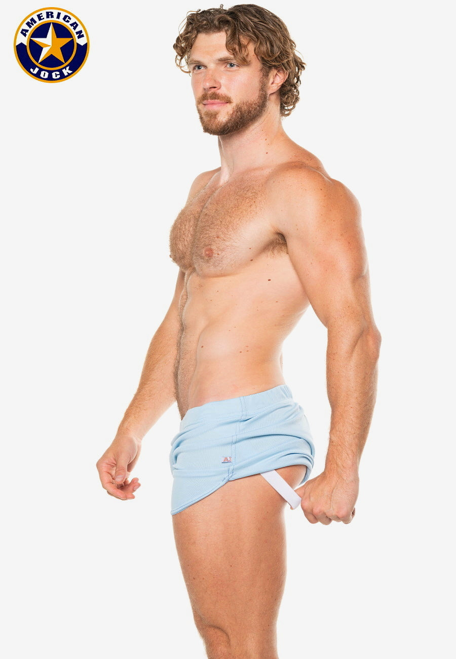 A J Physique Short with Built-In Jockstrap - DealByEthan.gay