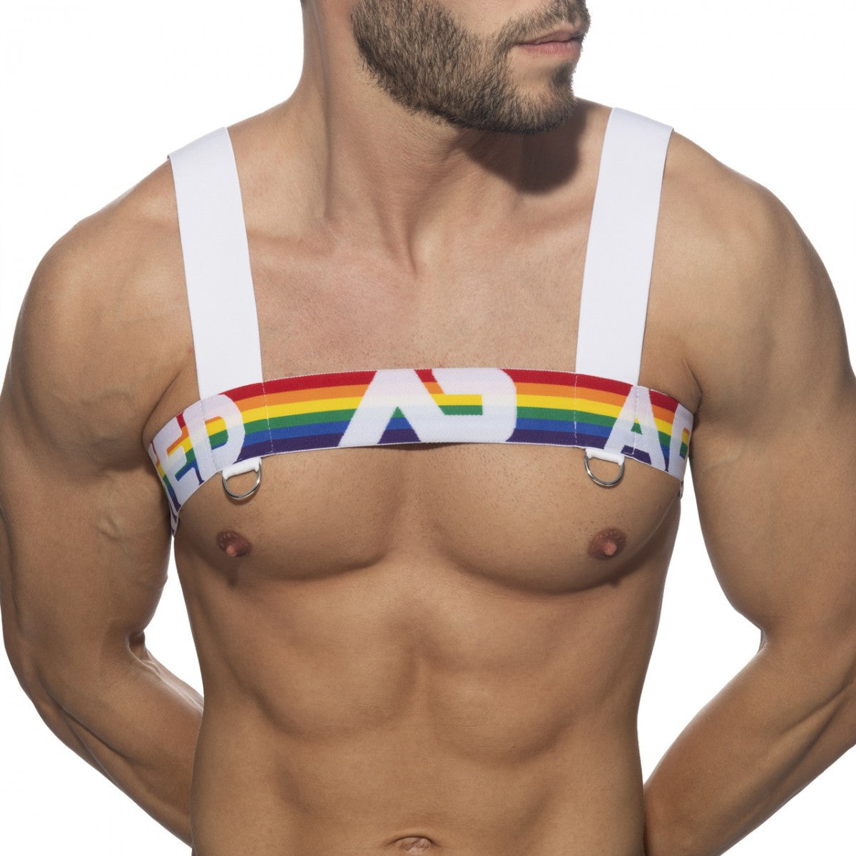 AD RAINBOW HARNESS - DealByEthan.gay loves Addicted
