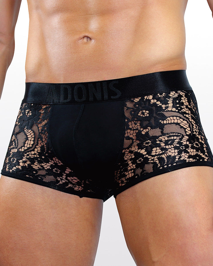 Limited Edition Sheer Lace Boxer Trunk - DealByEthan.gay