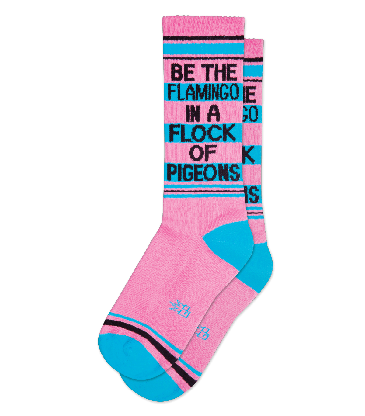 BE THE FLAMINGO CREW SOCKS - DealByEthan.gay loves Gumball Poodle