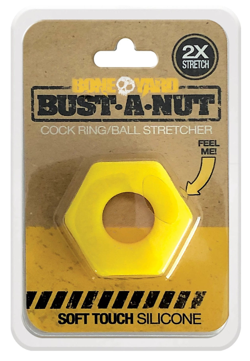 BUST A NUT - YELLOW - DealByEthan.gay loves Bone Yard
