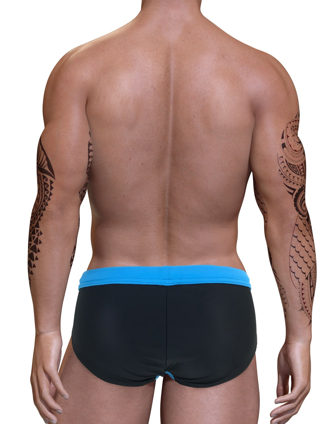 Big Boy Pouch Swim Bikini Blue - DealByEthan.gay
